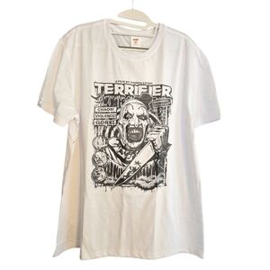 Graphic Terrifier Horror T‑Shirt Size Large NWOT